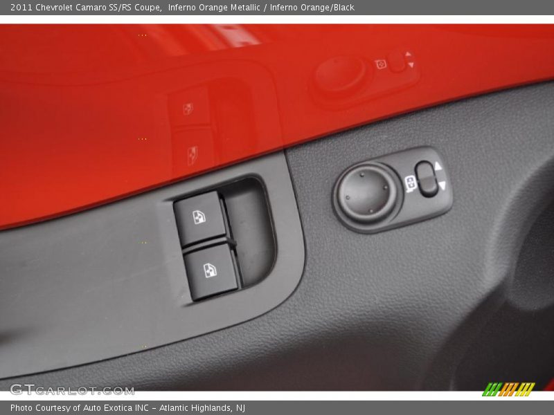 Inferno Orange Metallic / Inferno Orange/Black 2011 Chevrolet Camaro SS/RS Coupe