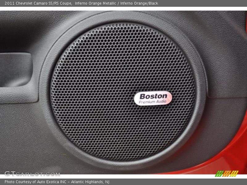 Inferno Orange Metallic / Inferno Orange/Black 2011 Chevrolet Camaro SS/RS Coupe