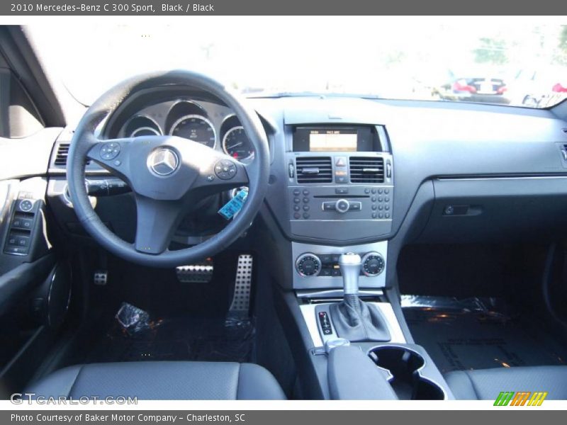 Black / Black 2010 Mercedes-Benz C 300 Sport