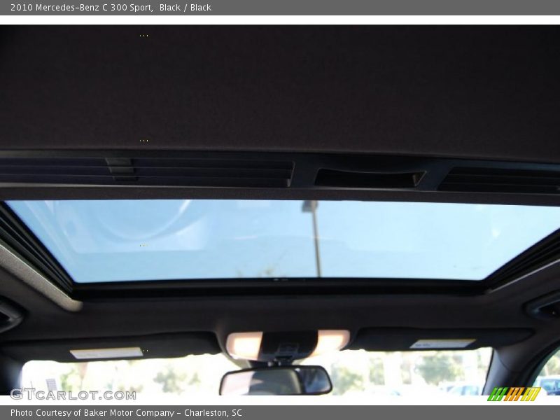 Black / Black 2010 Mercedes-Benz C 300 Sport