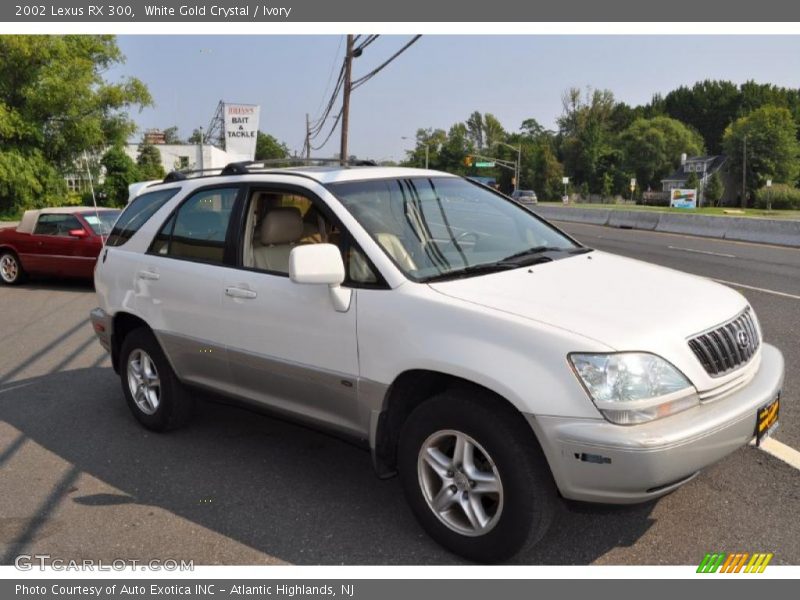 White Gold Crystal / Ivory 2002 Lexus RX 300
