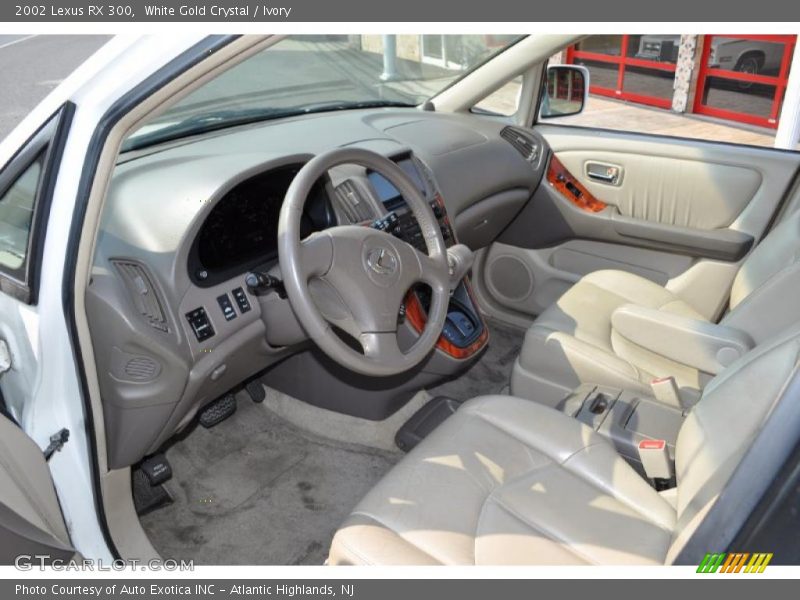 White Gold Crystal / Ivory 2002 Lexus RX 300