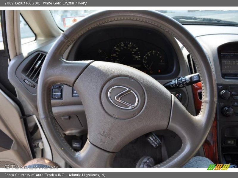 White Gold Crystal / Ivory 2002 Lexus RX 300