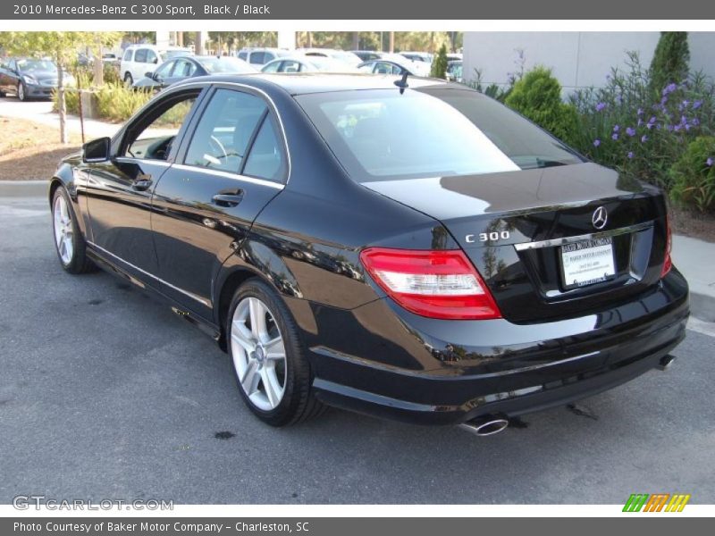 Black / Black 2010 Mercedes-Benz C 300 Sport