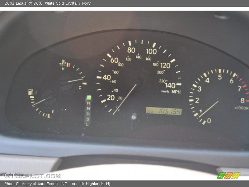 White Gold Crystal / Ivory 2002 Lexus RX 300
