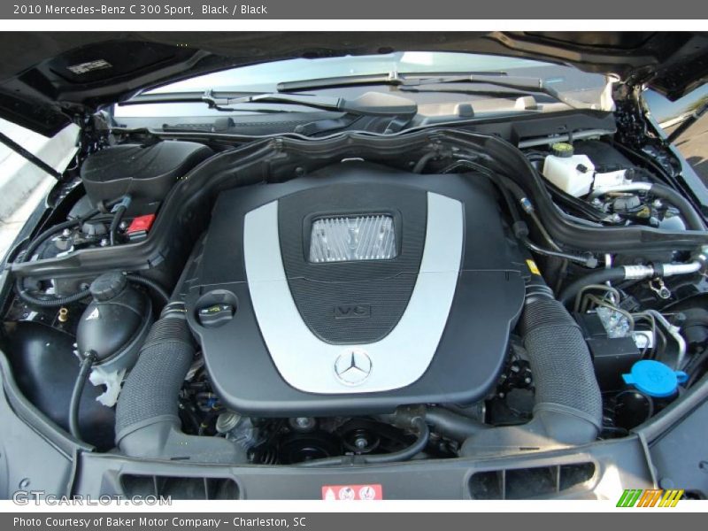 Black / Black 2010 Mercedes-Benz C 300 Sport