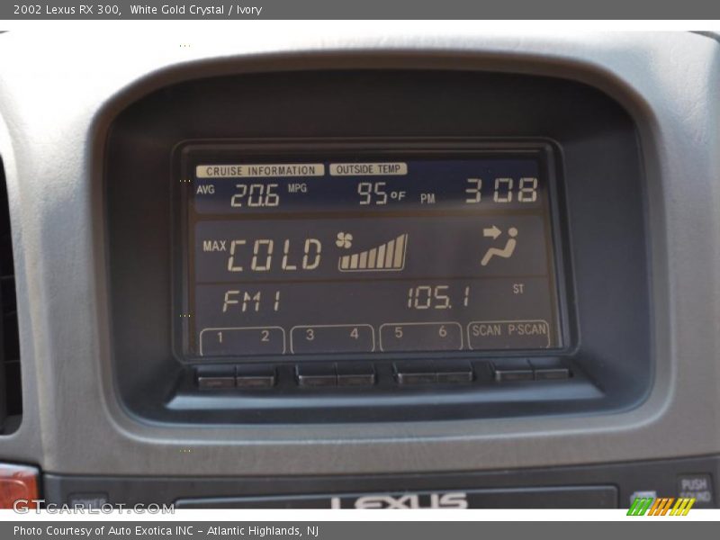 White Gold Crystal / Ivory 2002 Lexus RX 300