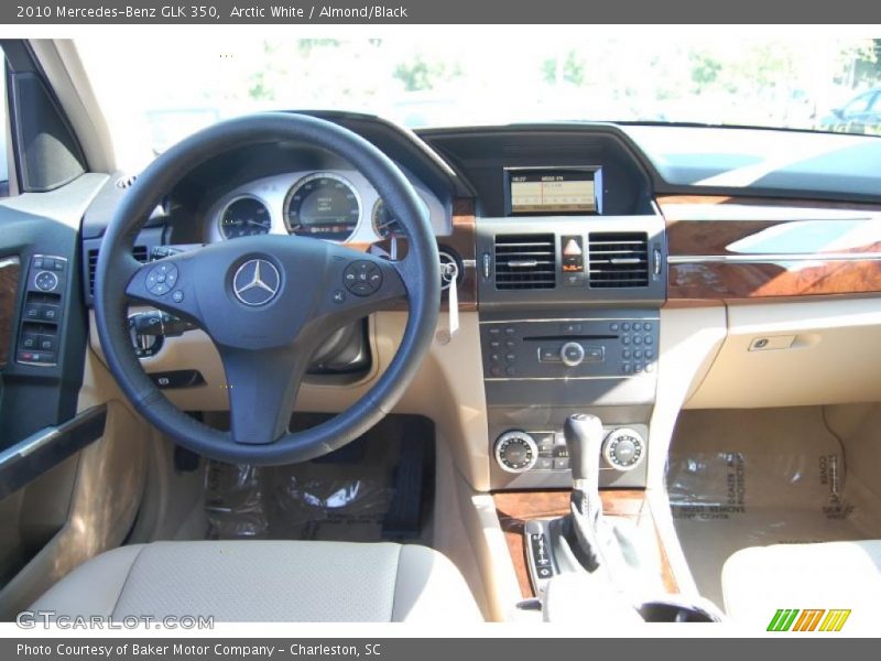 Arctic White / Almond/Black 2010 Mercedes-Benz GLK 350