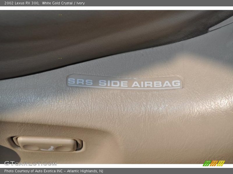 White Gold Crystal / Ivory 2002 Lexus RX 300