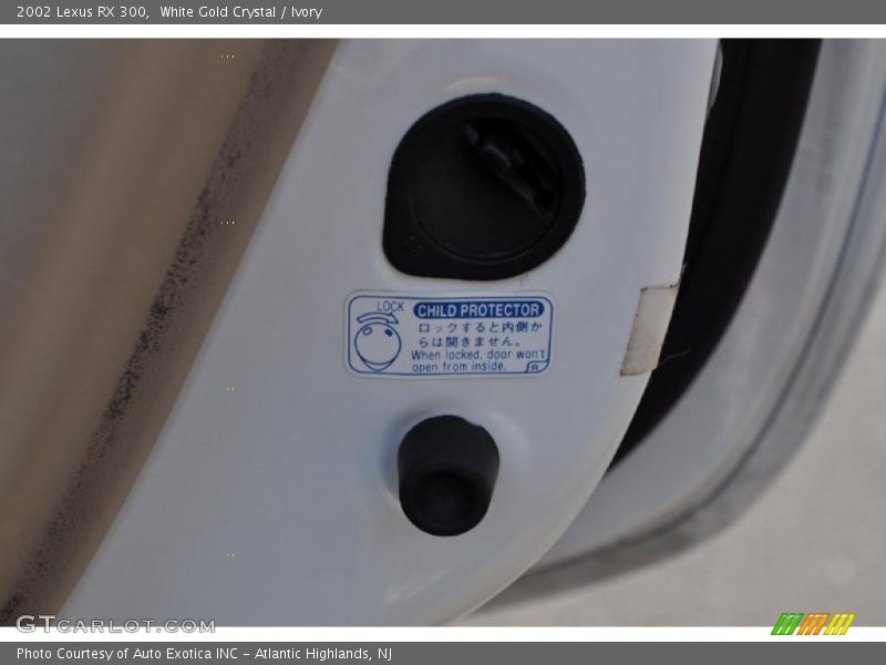White Gold Crystal / Ivory 2002 Lexus RX 300