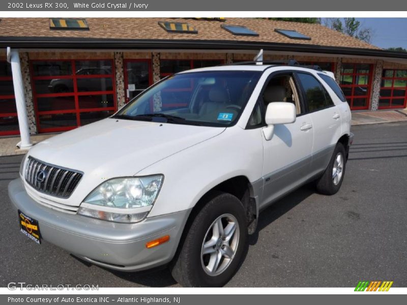 White Gold Crystal / Ivory 2002 Lexus RX 300
