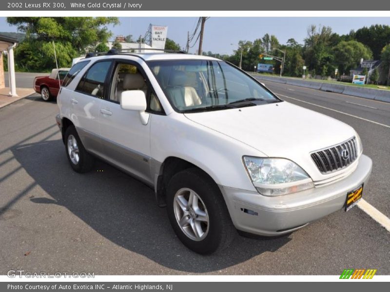 White Gold Crystal / Ivory 2002 Lexus RX 300