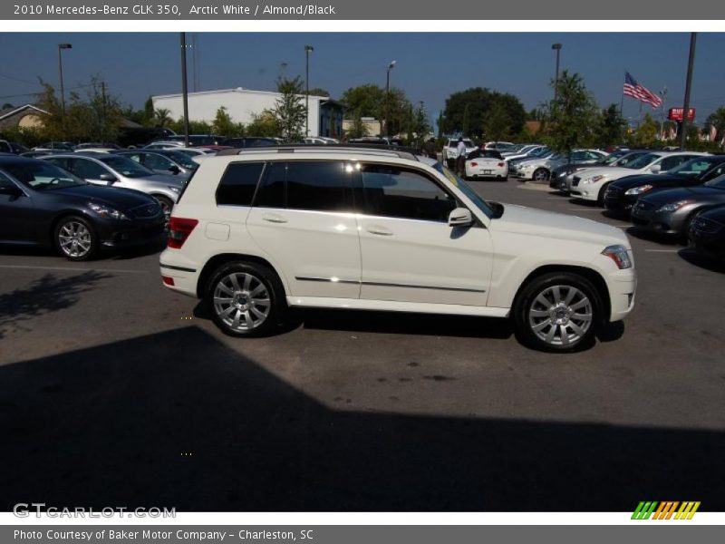 Arctic White / Almond/Black 2010 Mercedes-Benz GLK 350