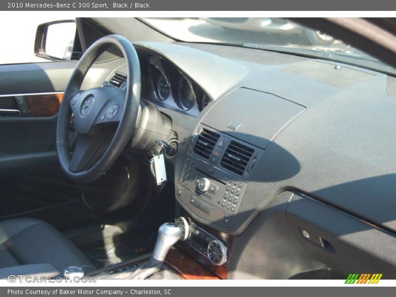 Black / Black 2010 Mercedes-Benz C 300 Sport