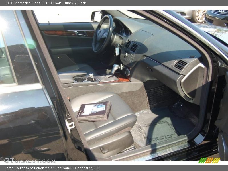 Black / Black 2010 Mercedes-Benz C 300 Sport