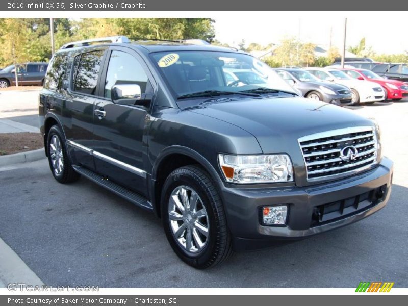 Silver Graphite / Graphite 2010 Infiniti QX 56