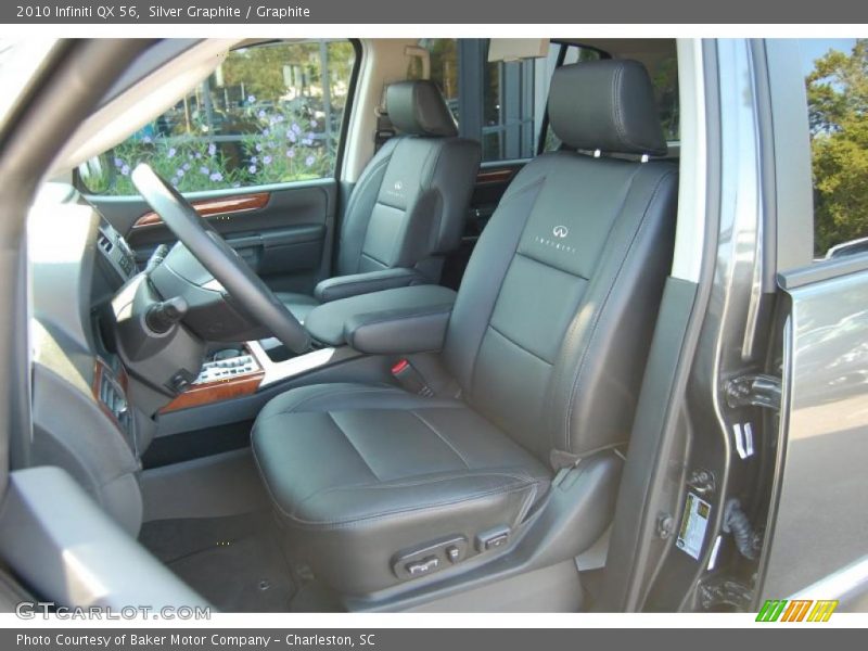 Silver Graphite / Graphite 2010 Infiniti QX 56