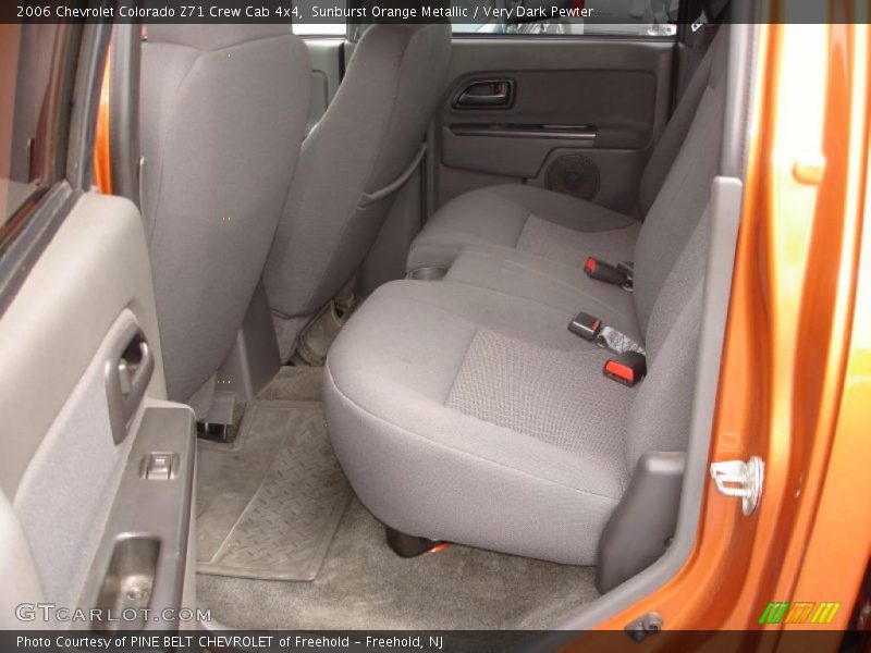 Sunburst Orange Metallic / Very Dark Pewter 2006 Chevrolet Colorado Z71 Crew Cab 4x4