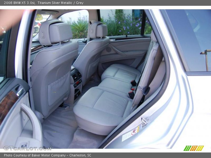 Titanium Silver Metallic / Grey 2008 BMW X5 3.0si