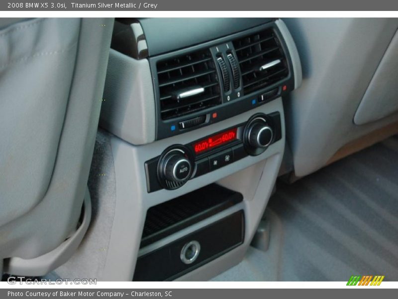 Titanium Silver Metallic / Grey 2008 BMW X5 3.0si
