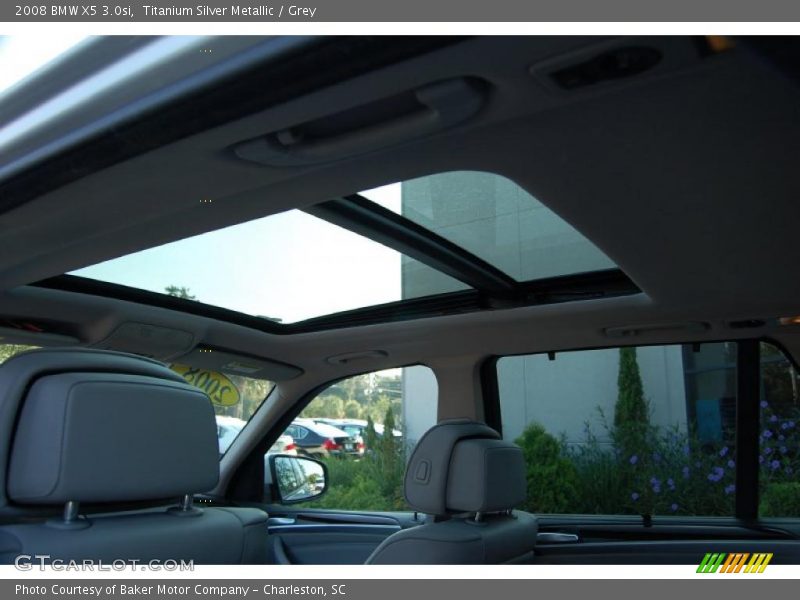 Titanium Silver Metallic / Grey 2008 BMW X5 3.0si