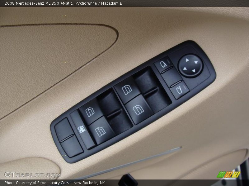 Arctic White / Macadamia 2008 Mercedes-Benz ML 350 4Matic