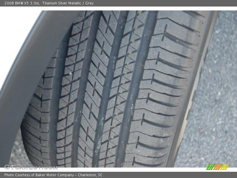 Titanium Silver Metallic / Grey 2008 BMW X5 3.0si