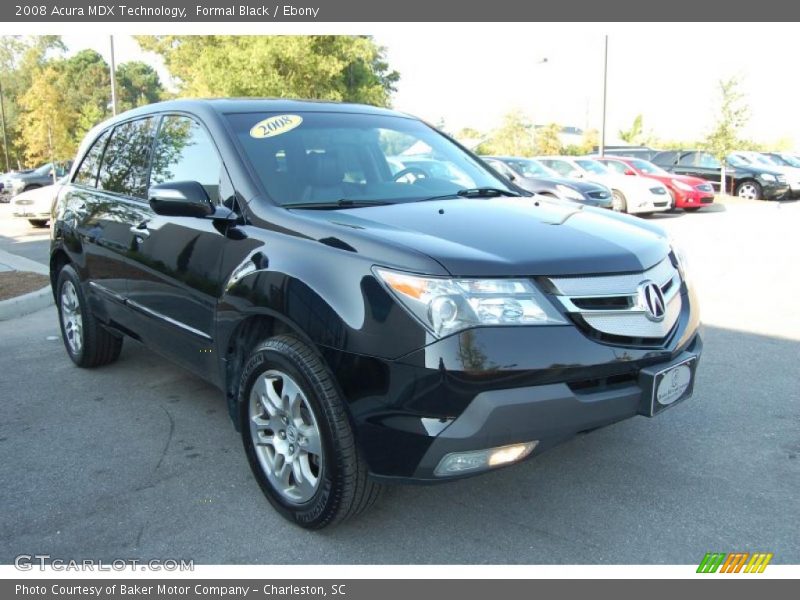 Formal Black / Ebony 2008 Acura MDX Technology