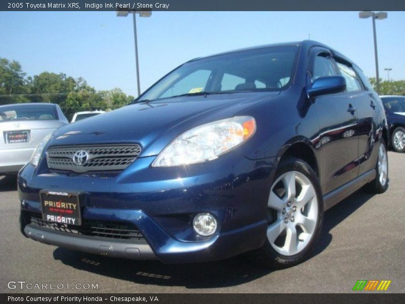 Indigo Ink Pearl / Stone Gray 2005 Toyota Matrix XRS