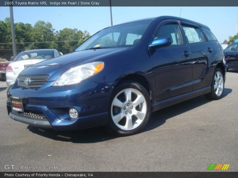 Indigo Ink Pearl / Stone Gray 2005 Toyota Matrix XRS