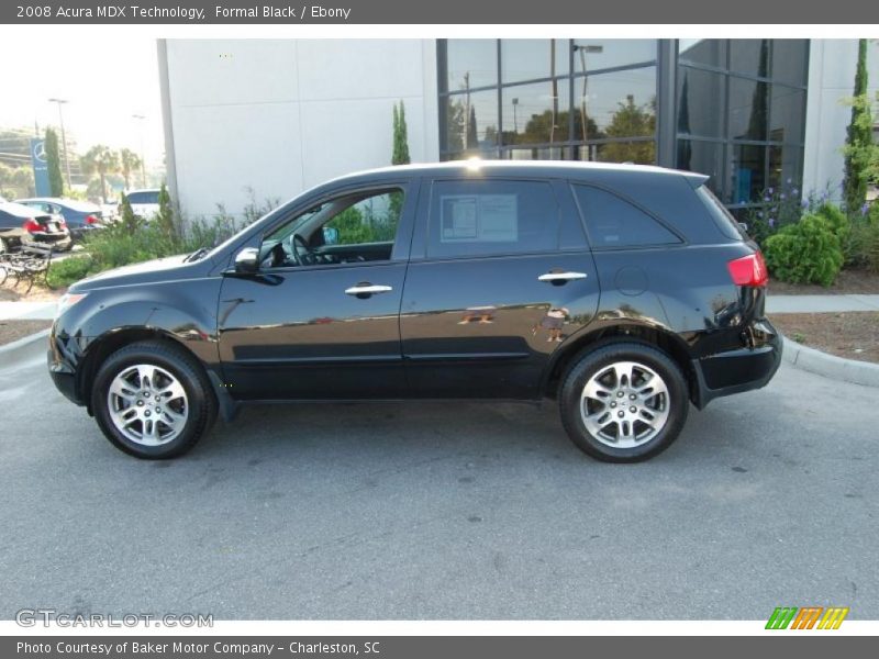 Formal Black / Ebony 2008 Acura MDX Technology