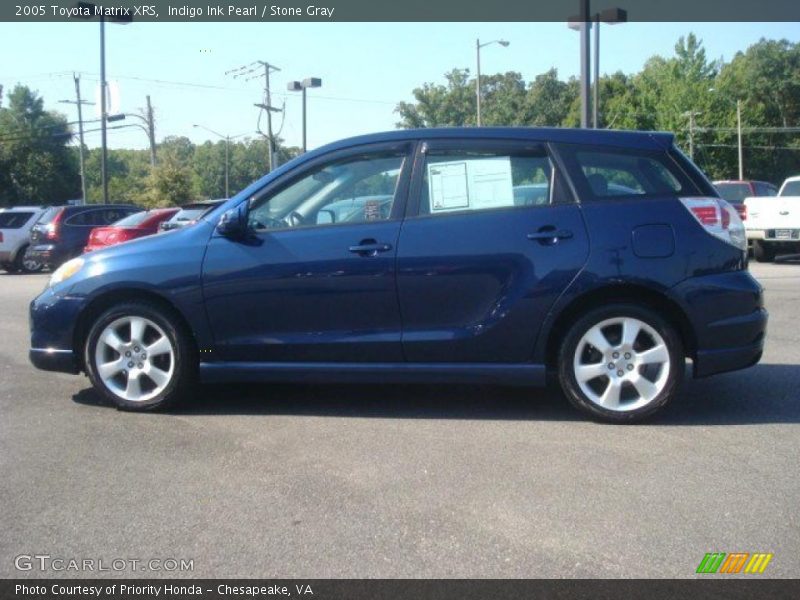 Indigo Ink Pearl / Stone Gray 2005 Toyota Matrix XRS