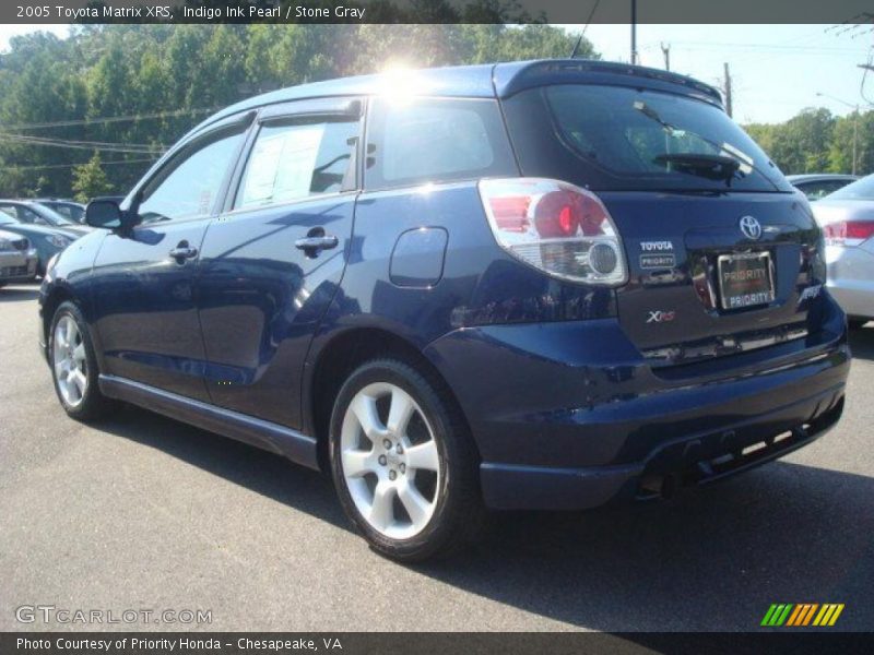 Indigo Ink Pearl / Stone Gray 2005 Toyota Matrix XRS