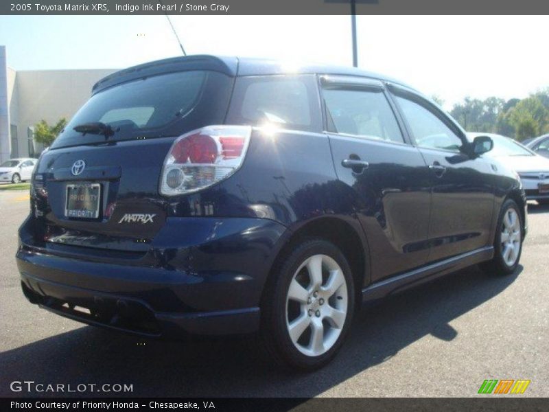 Indigo Ink Pearl / Stone Gray 2005 Toyota Matrix XRS