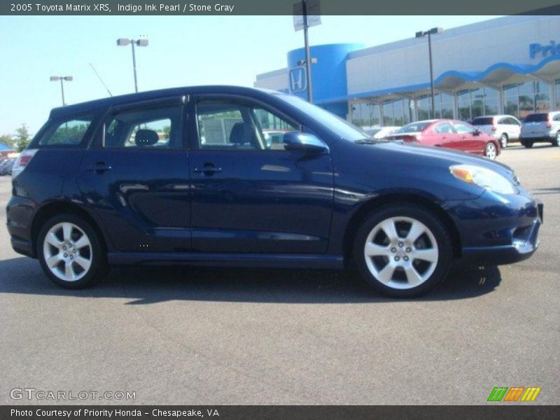 Indigo Ink Pearl / Stone Gray 2005 Toyota Matrix XRS