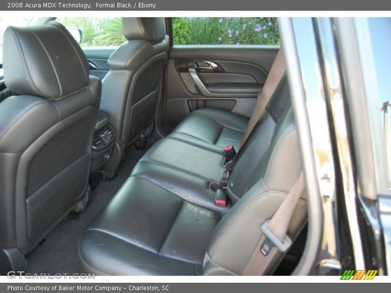 Formal Black / Ebony 2008 Acura MDX Technology