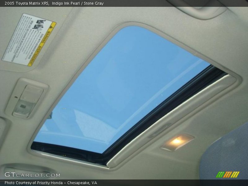 Indigo Ink Pearl / Stone Gray 2005 Toyota Matrix XRS