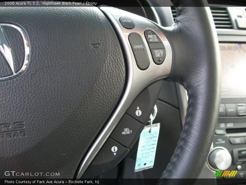 Nighthawk Black Pearl / Ebony 2008 Acura TL 3.2