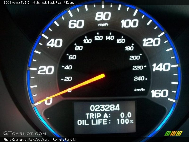 Nighthawk Black Pearl / Ebony 2008 Acura TL 3.2