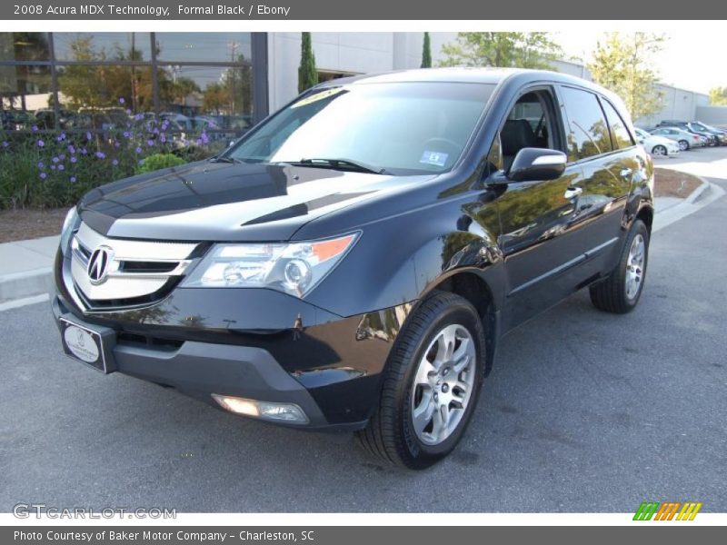 Formal Black / Ebony 2008 Acura MDX Technology
