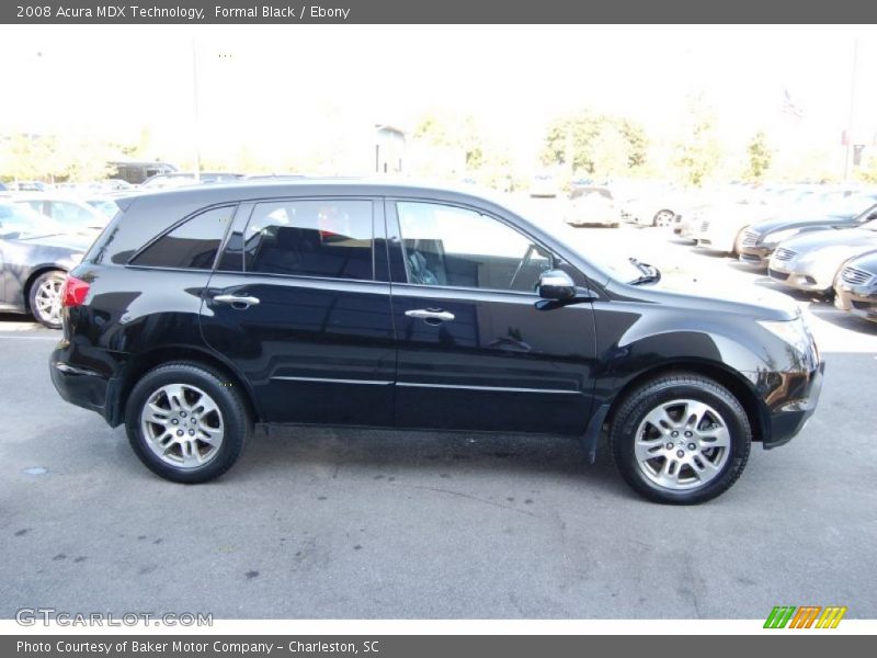 Formal Black / Ebony 2008 Acura MDX Technology