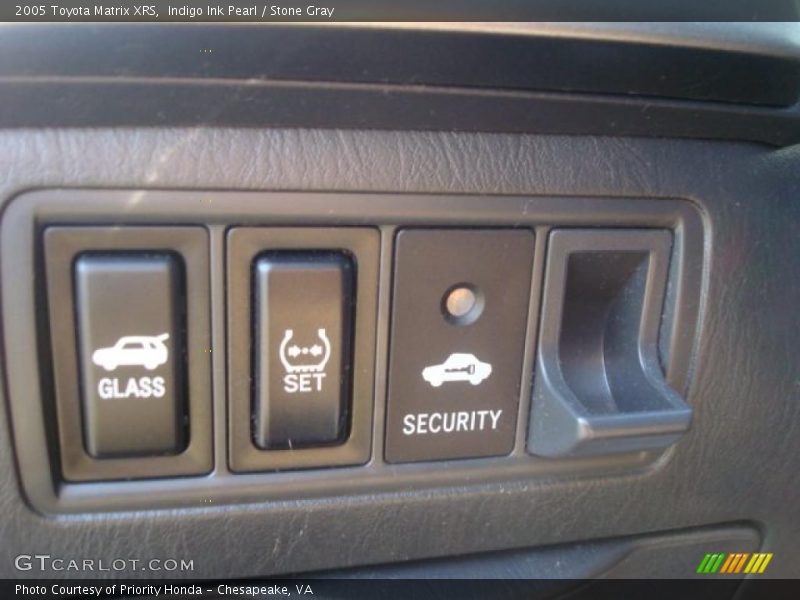 Indigo Ink Pearl / Stone Gray 2005 Toyota Matrix XRS