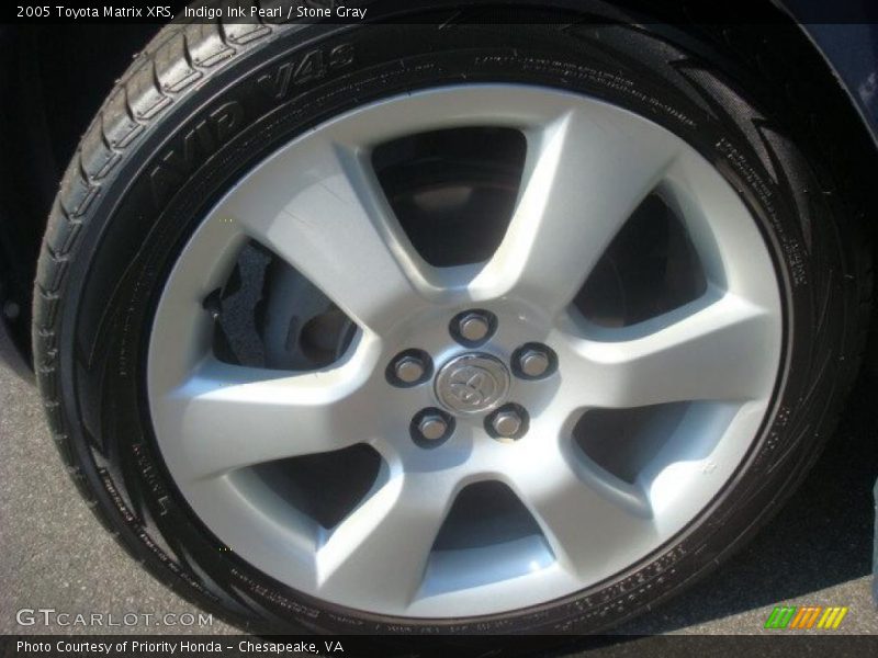 Indigo Ink Pearl / Stone Gray 2005 Toyota Matrix XRS