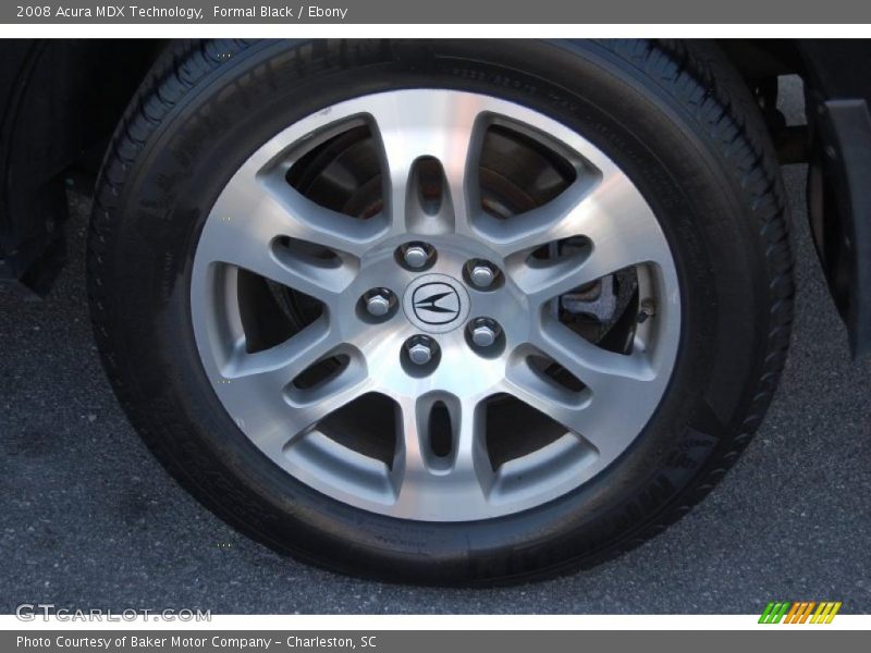 Formal Black / Ebony 2008 Acura MDX Technology