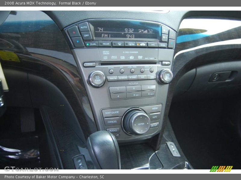 Formal Black / Ebony 2008 Acura MDX Technology