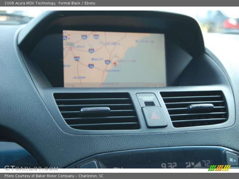 Formal Black / Ebony 2008 Acura MDX Technology