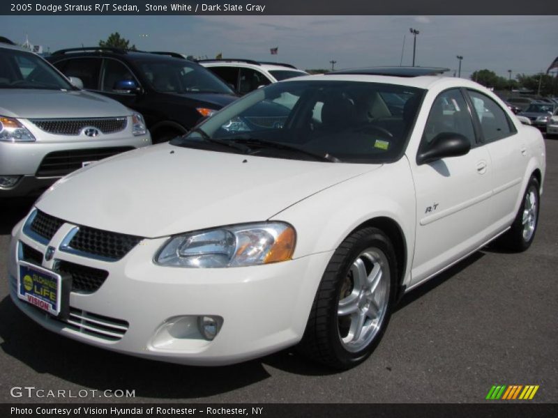 Stone White / Dark Slate Gray 2005 Dodge Stratus R/T Sedan