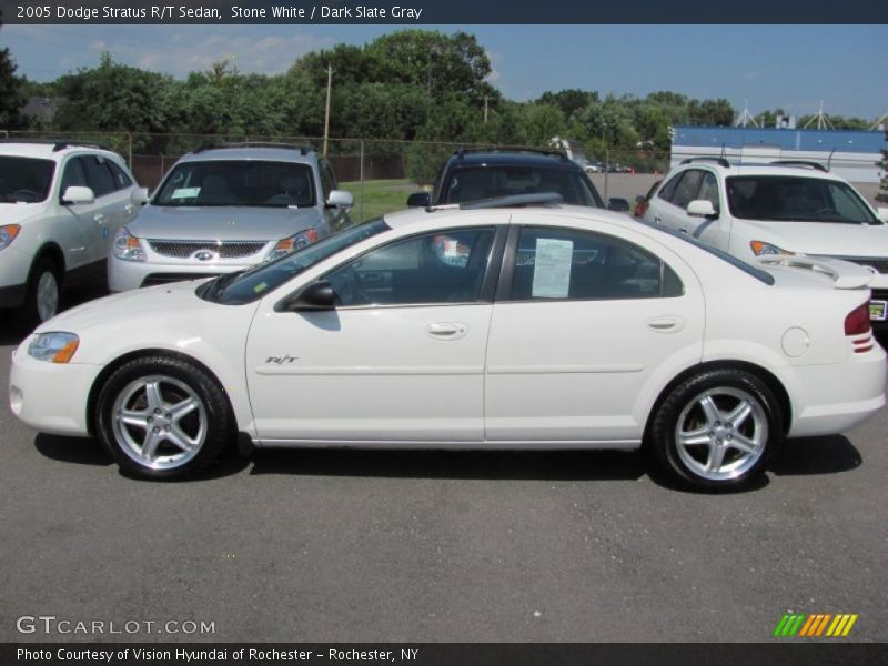 Stone White / Dark Slate Gray 2005 Dodge Stratus R/T Sedan