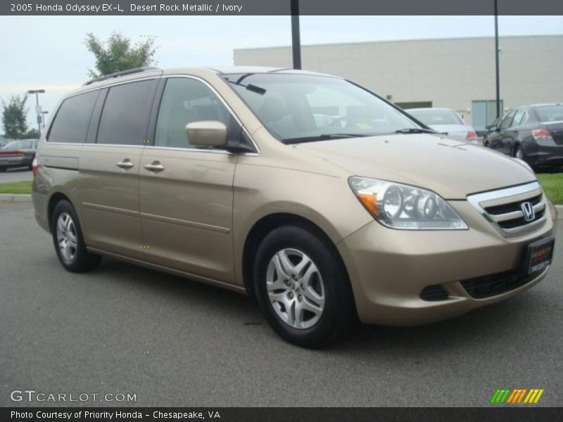 Desert Rock Metallic / Ivory 2005 Honda Odyssey EX-L