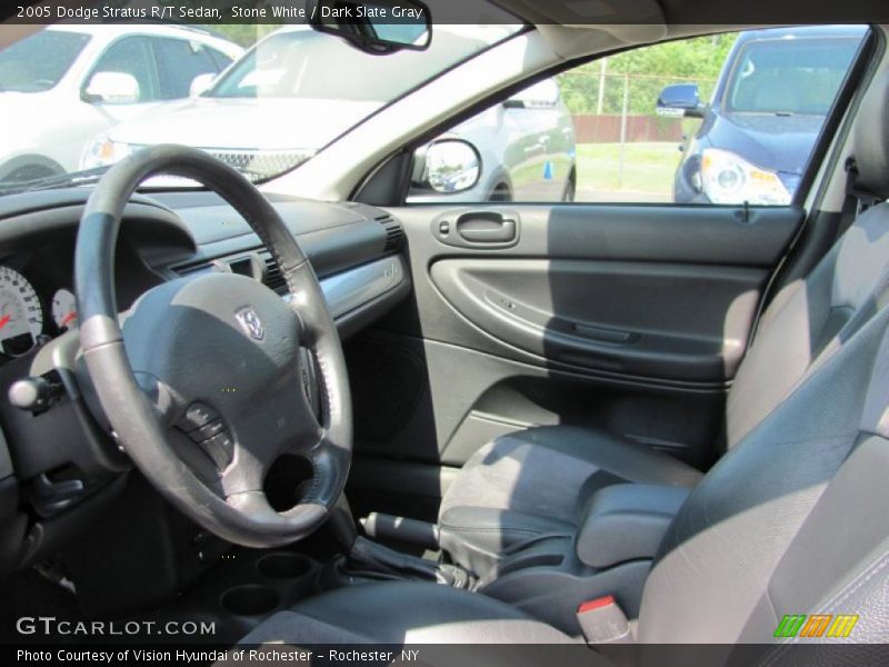 Stone White / Dark Slate Gray 2005 Dodge Stratus R/T Sedan